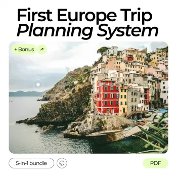 First-Time Europe Trip Planning System: Route to Booking