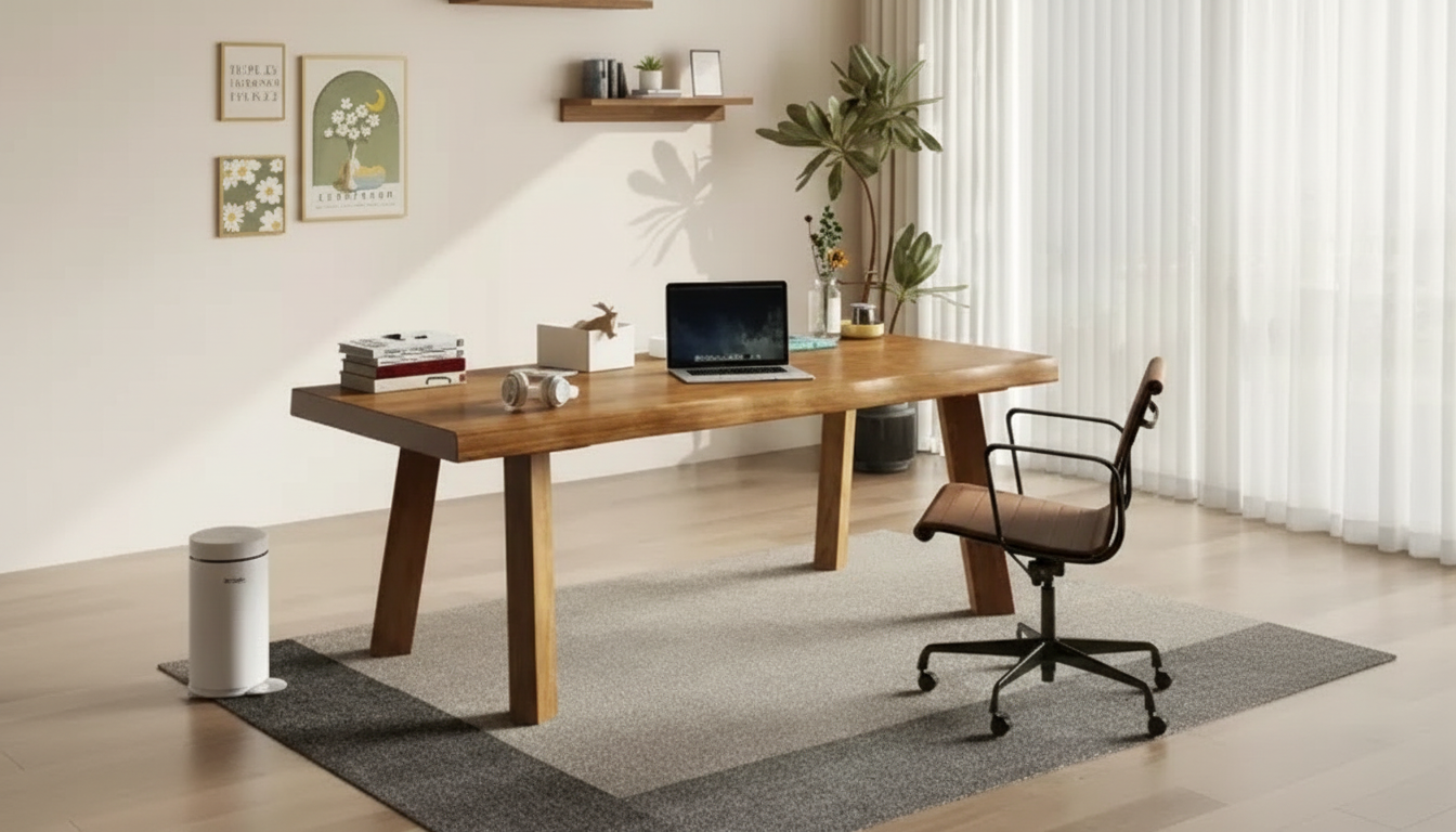 55-Inch Solid Wood Desk Dimensions in Inches (Fit Guide)