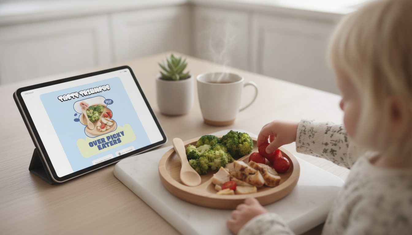Picky Eater Plan: Calm Routines and New Foods in 2 Weeks