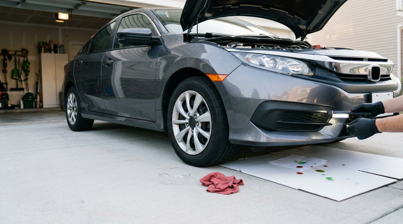 Car Fluid Leak Colors: Identify, Confirm, and Fix Fast