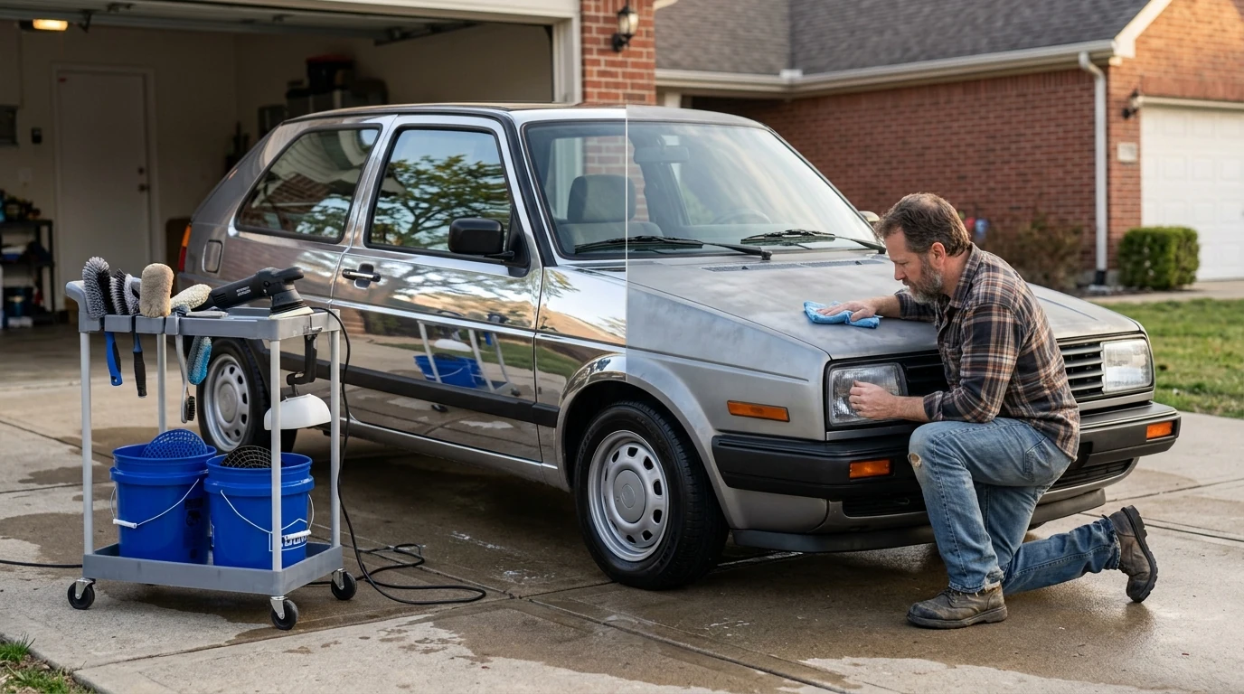 Make Your Old Car Look New Again: Weekend Detail Plan