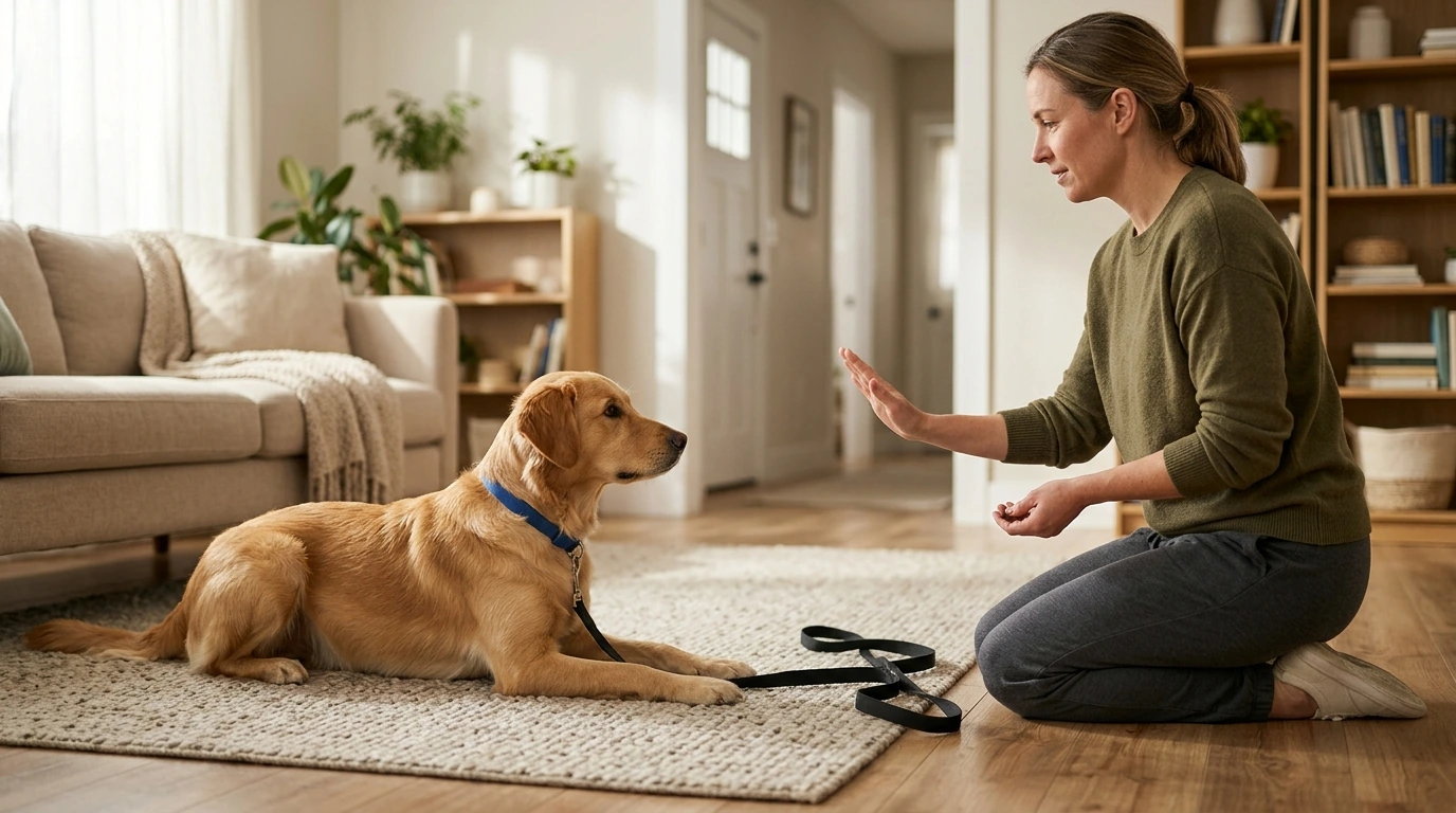 Teach a Calm, Reliable Dog “Stay” in 7 Days