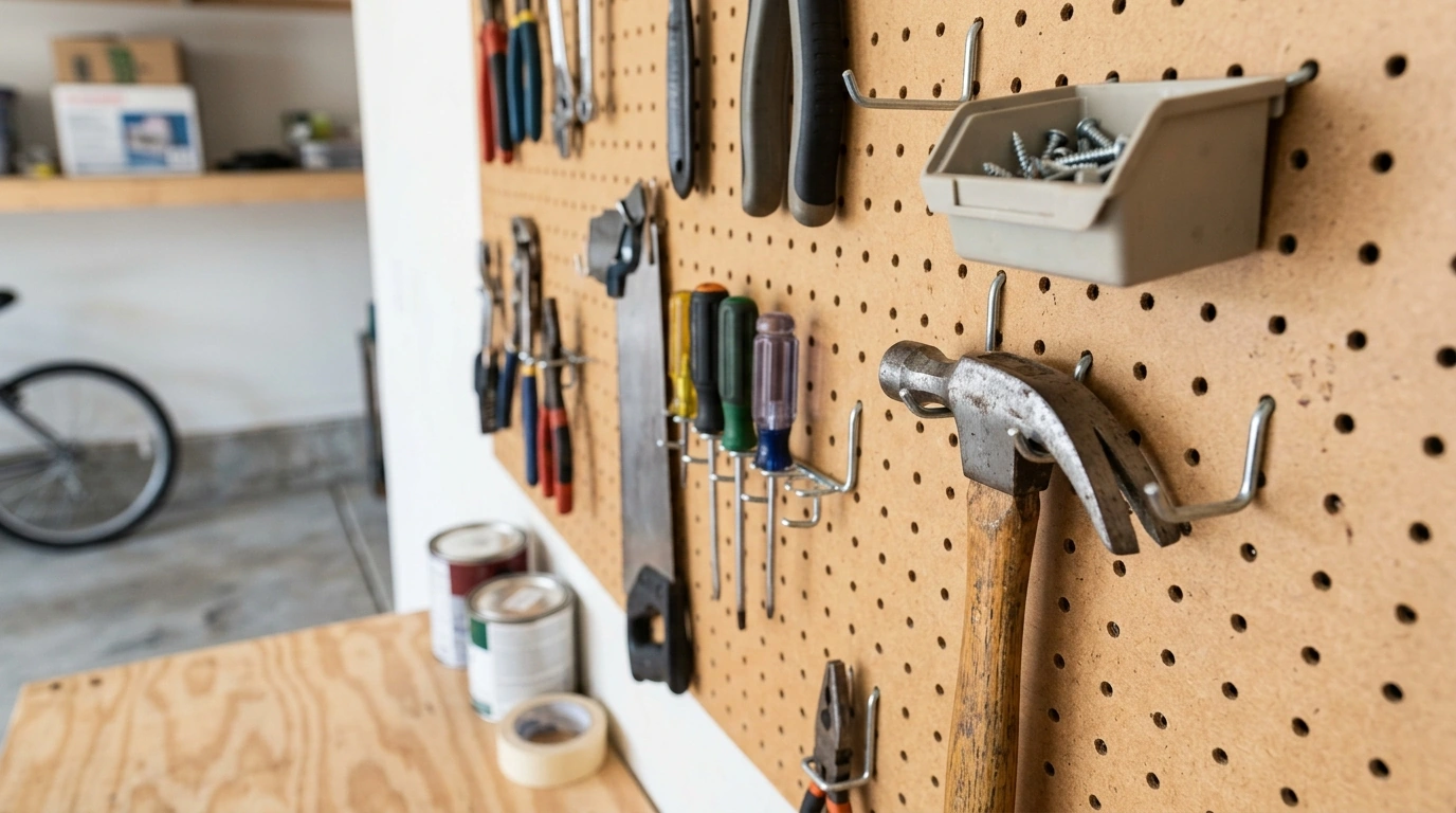 DIY Garage Organization Ideas: Zones, Pegboard, Cleats