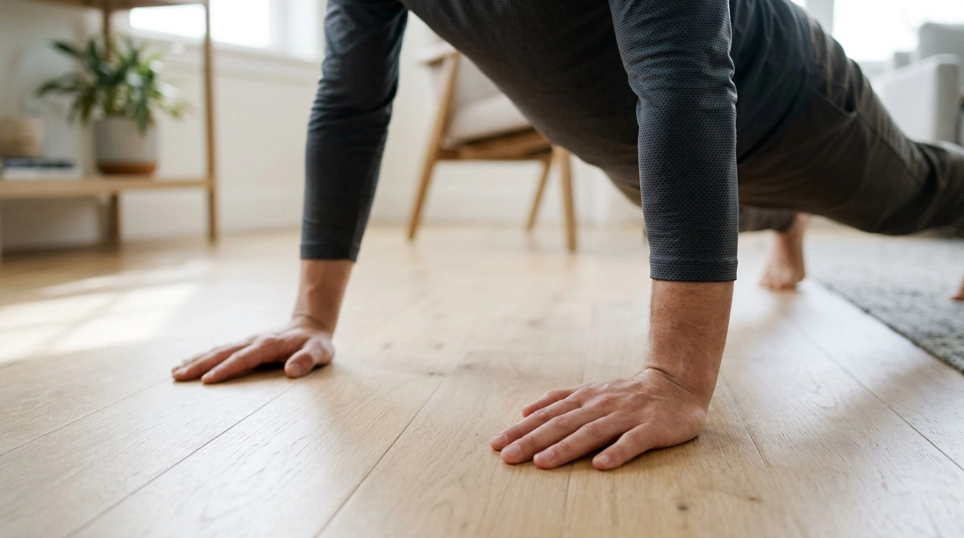 A 20-Minute No-Equipment Workout for Full-Body Strength